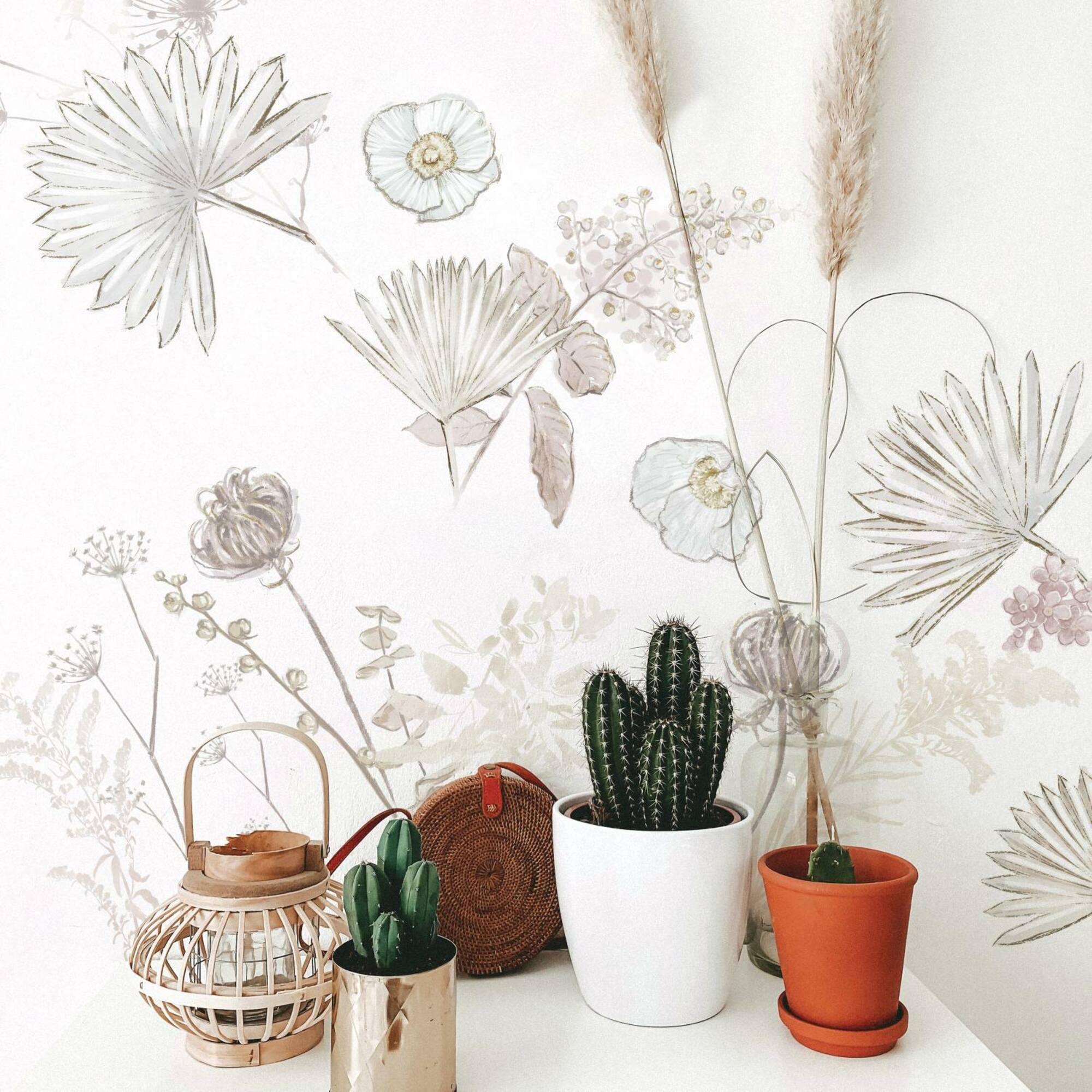 RoomMates Desert Sun Palm Leaf & Floral Peel & Stick Giant Decals
